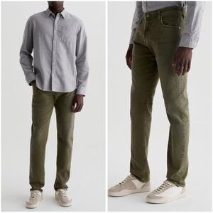 AG Tellis Modern Slim AG Cloud Soft Denim Men's Jeans in Alpine Green